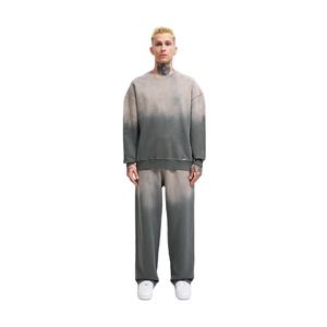 Sweat-shirts d'hiver personnalisés pour hommes, streetwear, logo imprimé, 100% coton, respirant, col rond, ensemble de sweat-shirts pour hommes - Product Image 3