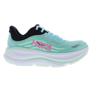 Zapatos HOKA Bondi 9 para Mujer, Color: Azul Brillante/Fluorita Menta, 100% Auténticos - Product Image 1