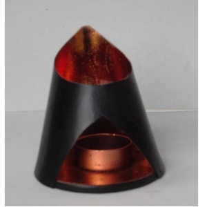 Portavelas de luz de té, portavelas con forro de lámina dorada, portavelas de Navidad, decoración del hogar, artesanías de Metal, decoración de Navidad - Product Image 6