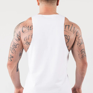 Couleur personnalisée taille disponible Débardeurs pour hommes Débardeurs de gym 100% coton à séchage rapide de fabrication professionnelle durable - Product Image 6