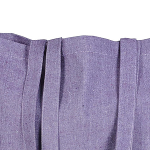 Bolsa de regalo de comestibles de gran capacidad reutilizable ecológica lisa larga personalizada bolsa de lona de color con logotipo impreso - Product Image 3