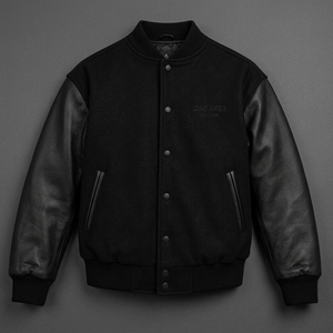 Blouson en cuir noir sur mesure ONEAPEX INTERNATIONAL, style vintage bomber, streetwear, à capuche, pour homme, hiver, OEM ODM, marque privée - Product Image 1