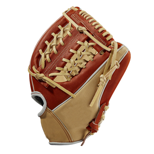 ถุงมือ11.5ถุงมือเบสบอลหนังญี่ปุ่น kip ถุงมือซอฟต์บอลถุงมือจับนวมถุงมือเบสบอลแบบสั่งทำ MOQ ต่ำ - Product Image 3