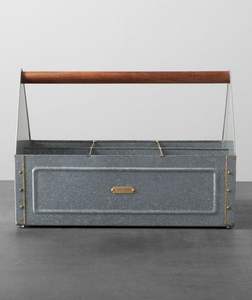 Carrito de jardín de metal galvanizado - Product Image 1