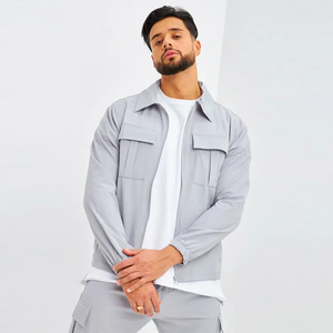 Chándal Cortavientos Personalizado para Hombre, Otoño, Alta Calidad, Resistente al Viento, Informal, Ecológico, Transpirable y Moderno - Product Image 5