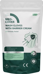 Dermatological Body Wash <b>Gloves</b> <b>for</b> Sensitive Patient Skin - Product Image 2