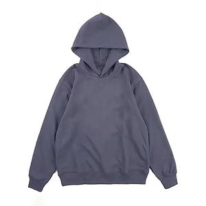 Tendance 100% coton polaire hommes sweats à capuche avec ficelle Logo personnalisé grande taille hommes pull à capuche sweats à capuche unis - Product Image 3