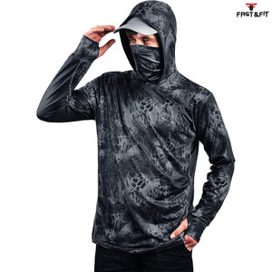 Última moda hombres pesca Sudadera con capucha 100% calidad suave transpirable al aire libre Sudadera con capucha larga impermeable - Product Image 2
