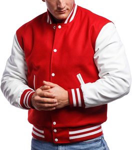 High Quality 100% <b>Woolen</b> Lettermen Jacket Custom Embroidery Digital Printing Jacket for Man Ready to Ship Man Jacket - Product Image 4