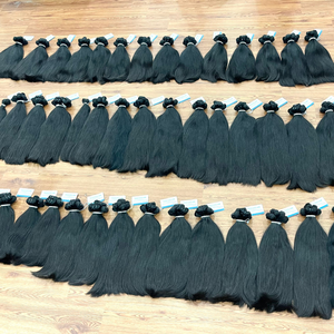 Paquete de cabello de trama de cabello humano de Vietnam súper doble dibujado de ALTA CALIDAD Cabello de trama recto natural de alta calidad - Product Image 5