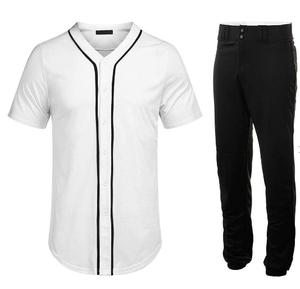 2025 nouvelle Collection en gros personnalisé couleur blanche vêtements de sport maillot de baseball style chemise en gros maillot de baseball - Product Image 1
