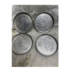 <b>Coaster</b> Stainless Steel <b>Coaster</b> <b>Holder</b> Aluminum <b>Set</b> Metal <b>Coaster</b> for Customized Size Cheap Price - Product Image 5