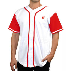 Camiseta de Béisbol de Manga Corta, Transpirable, 100% Poliéster, con Interior Suave, de Secado Rápido y Diseño Ecológico, en Oferta - Product Image 4