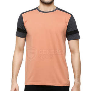 Camiseta de manga corta para hombre, de punto, transpirable, de secado rápido, 100% algodón, respetuosa con el medio ambiente, informal, holgada, superventas - Product Image 1