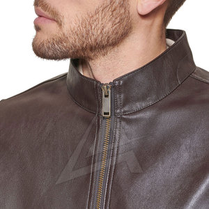 Mejor venta a prueba de viento impermeable hombres XL cuero Jaet nueva condición tela de lona con capucha luz La primavera invierno estilo - Product Image 6