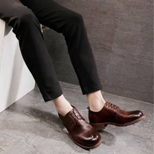 Chaussures de bureau en cuir véritable en gros avec support OEM et personnalisation pour acheteurs – Chaussures habillées - Product Image 5