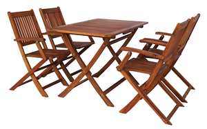Wholesale Cheap Contemporary Eco-friendly Acacia Wooden <b>Foldable</b> Garden <b>Chair</b> for Villa Park Bedroom Kitchen & Courtyard Use - Product Image 4