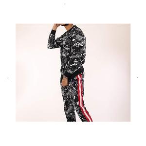 Meilleure vente Sweat-shirt élégant à manches longues, col rond, épaule et pente imprimé, confortable, grande taille pour hommes du Bangladesh - Product Image 4