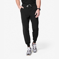 Nouvel arrivage de gommages de soins infirmiers médicaux pour hommes coupe parfaite extensible Spandex uniforme de médecin logo personnalisé uniformes d'hôpital bon marché