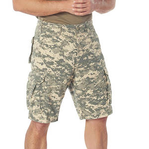 <b>Camo</b> Casual <b>Shorts</b> Soft Jersey Print Bottoms Comfortable Loungewear Drawstring Waist Urban Camouflage Trunk - Product Image 1