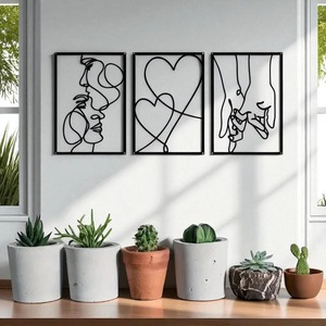 Arte Mural de Cara de León de Metal Dorado, Escultura de Hierro Hecha a Mano, Decoración Audaz para Colgar en la Pared de la Sala de Estar, Dormitorio u Oficina - Product Image 2