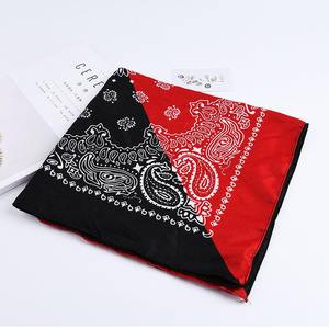 Bandanas Fábrica Bandana Venta al por mayor Custom Printed 100% Cotton Bandana Sport Headwear - Product Image 5