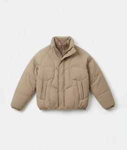 Veste d'hiver unie pour homme, chaude et épaisse, avec logo personnalisé, doudoune par Antique Fashion - Product Image 4