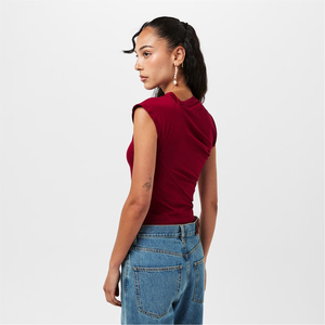 Chemise ample pour femmes, chemisier confortable, chemisier basique pour femmes, chemise à porter tous les jours, chemisier élégant à manches courtes pour femmes - Product Image 2