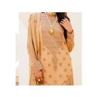 Vente directe d'usine 3 pièces robes en mousseline de soie respirantes meilleur tissu de qualité tissé au Pakistan imprimé numériquement-bas prix!