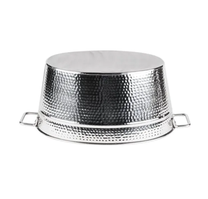 Bol de spa antique en acier inoxydable haut de gamme avec chariot bol de pied décoratif produits de qualité durables - Product Image 1