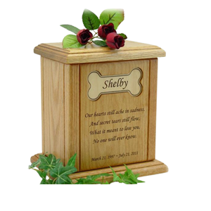 Nouveau design en bois naturel belle urne pour chat urne de crémation pour cendres animaux de compagnie chien et chat de haute qualité fait à la main du Vietnam - Product Image 1