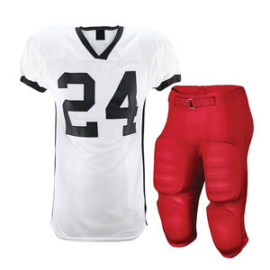 El uniforme de fútbol americano más popular Diseña tu propio logotipo de secado rápido de talla grande fútbol americano OEM personalizado - Product Image 4