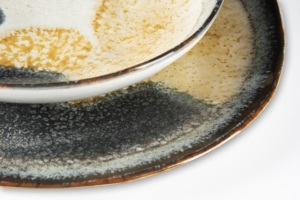 Service de table Excelsa Dioniso 12 pièces en céramique beige - Product Image 5