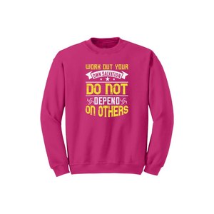 Sweat-shirt en mélange de coton avec des thèmes de bouddha imprimés Style décontracté 12 options de couleur 260-280 Placement de conception personnalisable GSM lourd - Product Image 6