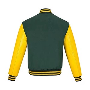 แจ็คเก็ตวาร์ซิตี้ผู้ชาย ลดราคาพิเศษ ดีไซน์โดดเด่น รับทำโลโก้ ผู้ผลิตชั้นนำ แจ็คเก็ตหนังฤดูหนาว ตกแต่งกระดุม ราคาถูก - Product Image 2