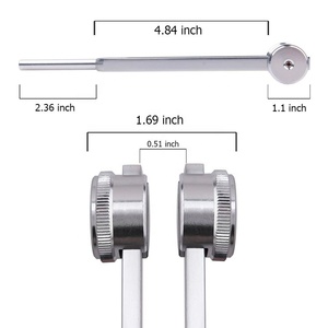 ส้อมปรับอลูมิเนียมทางการแพทย์128Hz ส้อมปรับดนตรีฟิสิกส์ - Product Image 5