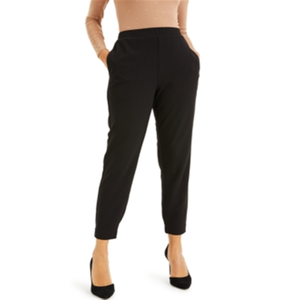 Pantaloni Casual a Vita Alta Culpos X Inc di International Concepts, Tessuto Traspirante, Gamba Larga, Nero XL - Product Image 4