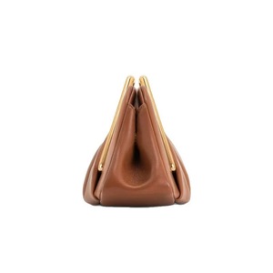 Bolso de Mano Plisado para Mujer Directo de Fábrica |   Color Personalizado |   Bolso de Mano con Asa Dorada de Moda - Product Image 3