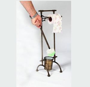 Elegante Soporte Metálico para Escobilla de Baño para una Decoración de Baño Premium que Ofrece un Aspecto Moderno y Limpio - Product Image 5