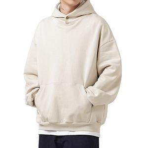 Sweats à capuche surdimensionnés en molleton de coton épais pour hommes Vente en gros Graphique personnalisé Sweats à capuche pour hommes Sweat-shirt Usine en vrac Service OEM - Product Image 4
