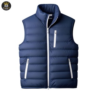 เสื้อกั๊กขนเป็ดแขนกุดสำหรับผู้ชายแจ็คเก็ตฤดูหนาว - Product Image 6