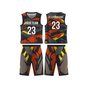 Vente en gros d'uniforme de basket-ball de haute qualité au design unique personnalisé - Product Image 5