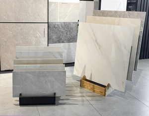 Soporte de exhibición de metal de muestra de piedra de gran venta personalizado soporte de fregadero de encimera de granito de mármol de cuarzo estantes de exhibición Premium - Product Image 2