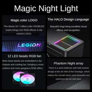 L e n o v o L e g i on Blade 9000K Gaming Desktop Inter Ultra 7-265K 32GB 1TB GeForce RTX 4070Ti SUPER Pc Computer - Product Image 4