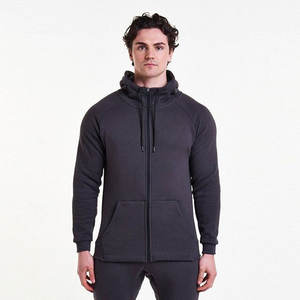 Sudadera con Capucha Formal Unisex de Invierno, Estilo Urbano, Corte Regular, 100% Algodón, Felpa, Teñido Liso, Impermeable, Transpirable, con Bolsillos, Diseño a Cuadros - Product Image 2