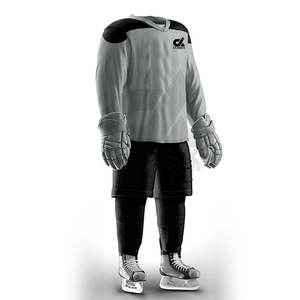 Uniforme de Hockey sobre Hielo con Logotipo Personalizado, Ropa Deportiva para Adultos de Talla Grande, Impresión de Nombre de Equipo OEM, Conjunto de Diseño Personalizado, Uniformes de Buena Calidad - Product Image 3