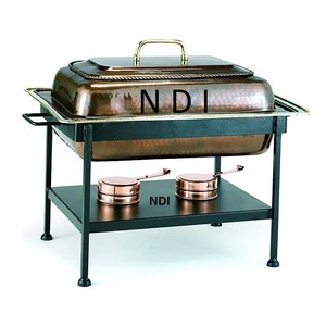 Chauffe-plats équipement de service de restauration chauffe-plat décoratif poli brillant Offre Spéciale fête de fiançailles chauffe-plats - Product Image 1