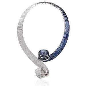 Collier en diamant Swirl - Product Image 1