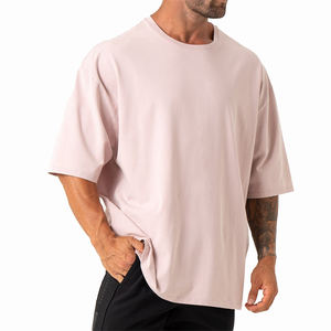 Nuevo verano barato personalizado al por mayor camisetas lisas hombres OEM manga corta Camiseta nuevo diseño para hombres al por mayor lavado ácido de gran tamaño - Product Image 6