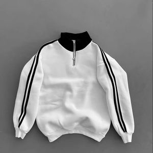 Veste universitaire tendance de haute qualité, col montant formel, logo sur le devant - Product Image 1